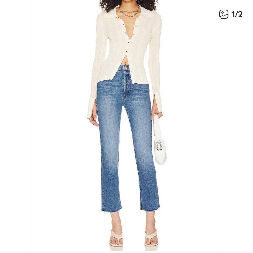 NWT Mother Tomcat Ankle Fray in From out of Town